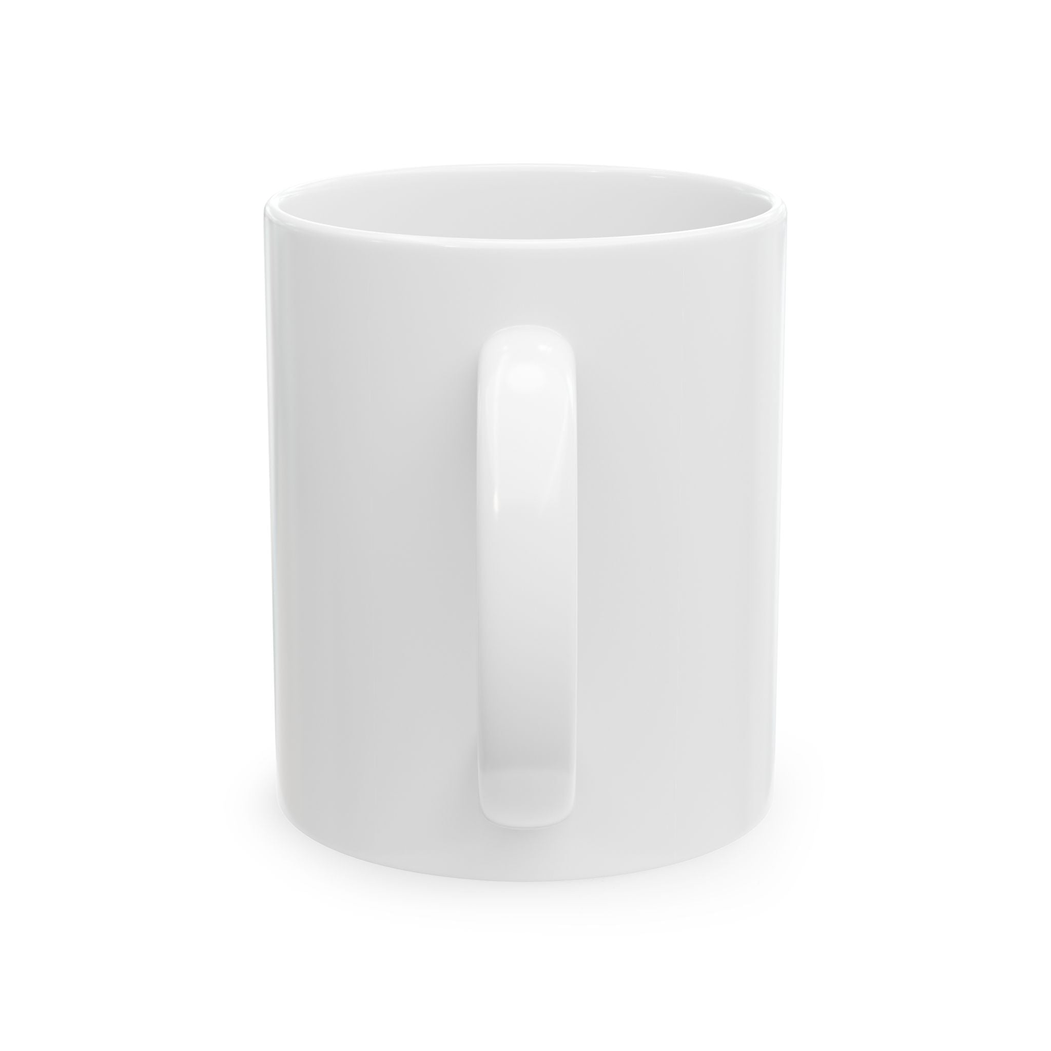 Ammonite Owl (Get it??) White Ceramic Mug -  Fossil Nature Lover Coffee Enthusiast