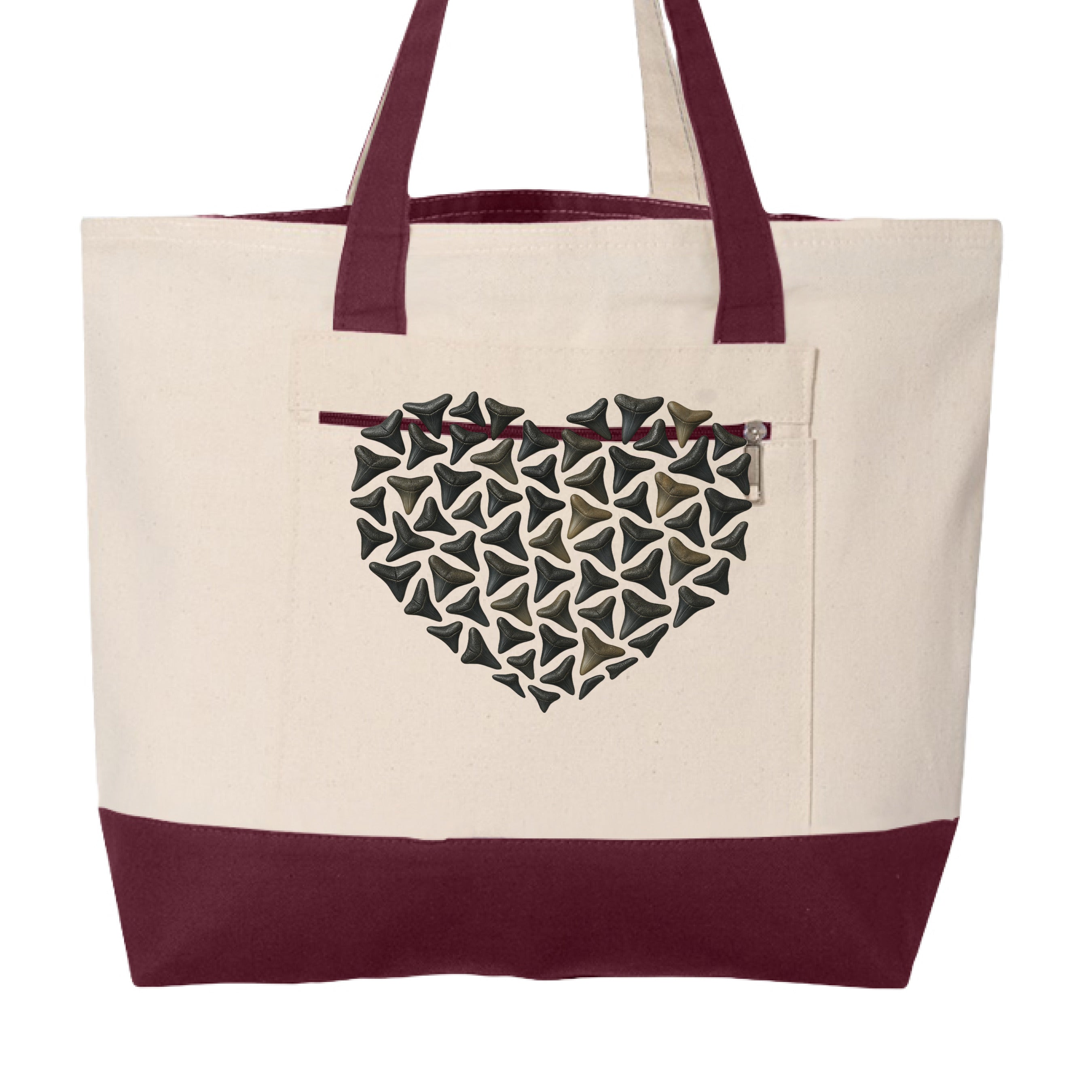 Natural/ Maroon - FRONT