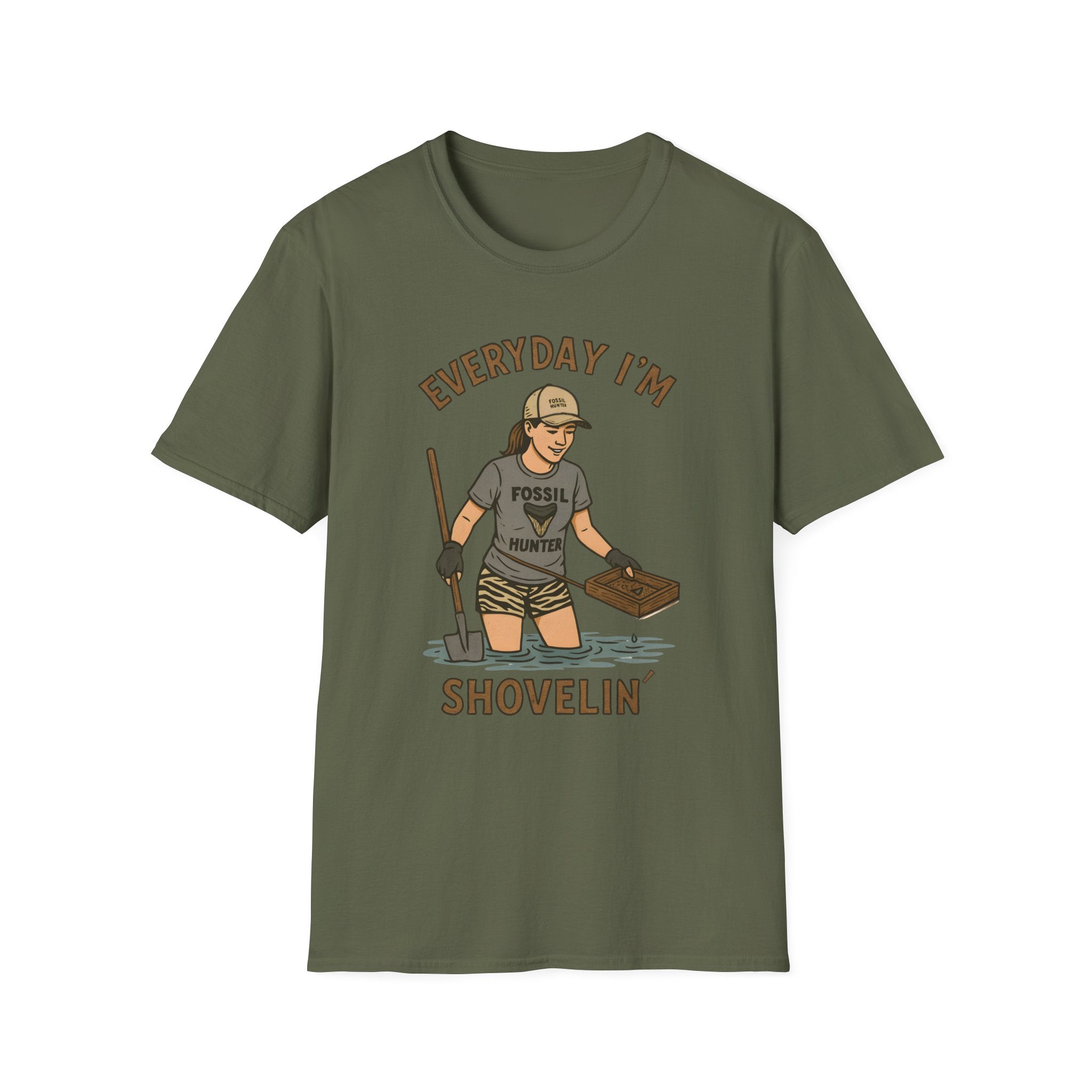 Everyday I'm Shovelin' - for women fossil hunters