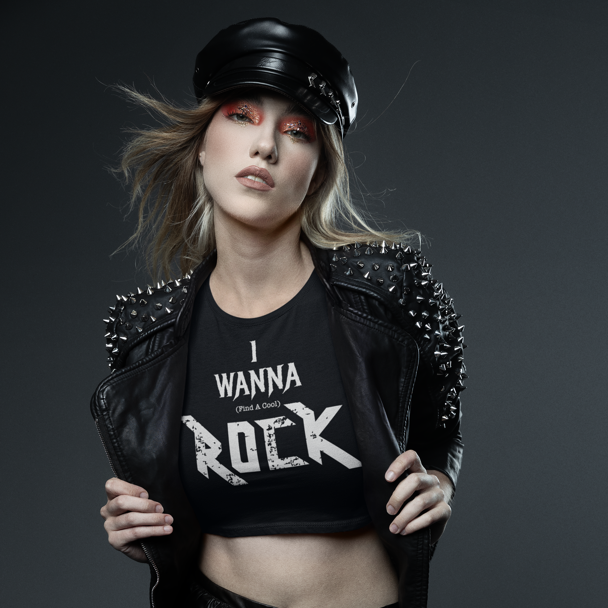 I WANNA (find a cool) ROCK - T-Shirt for Rock Lovers