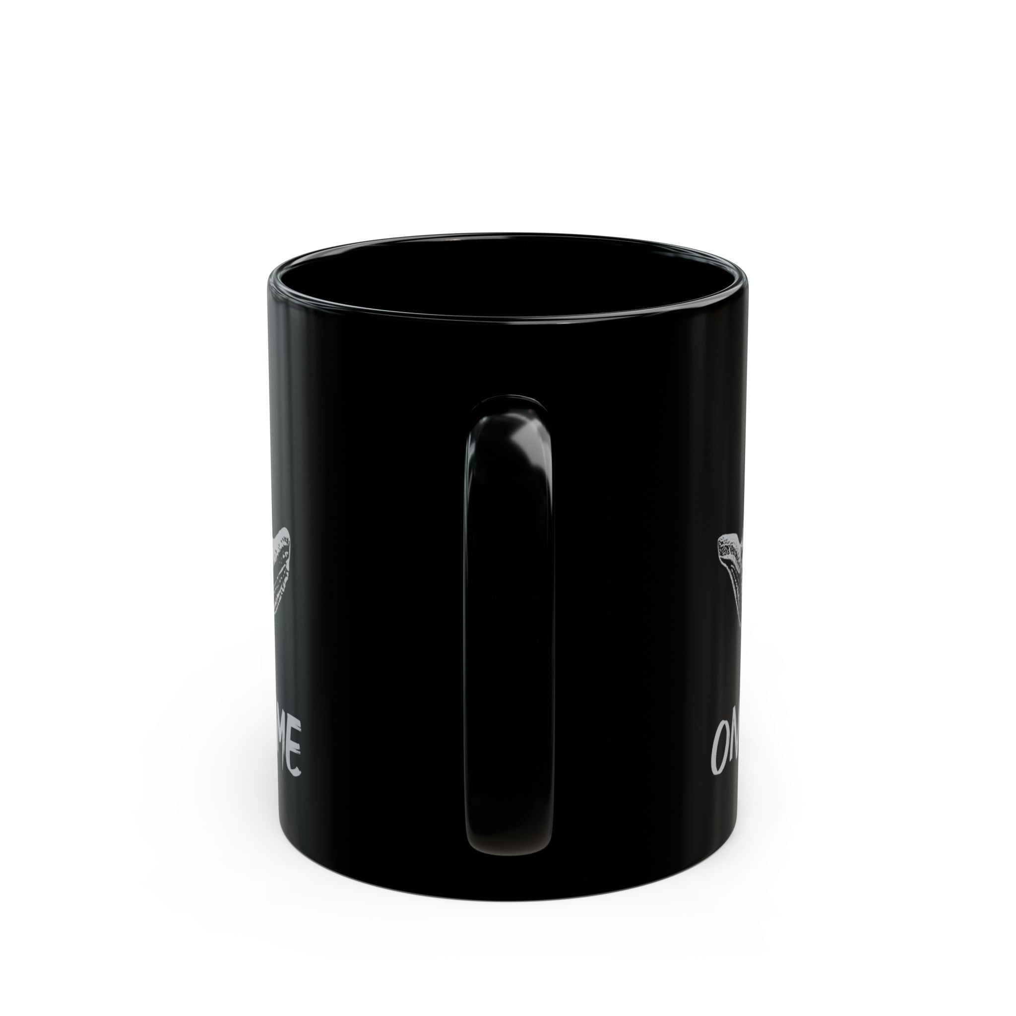 Enjoying Life One Sharks Tooth At a Time   -  Black Mug, Enjoying Life Mug, Coffee Cup Gift Sharks Tooth Hunter