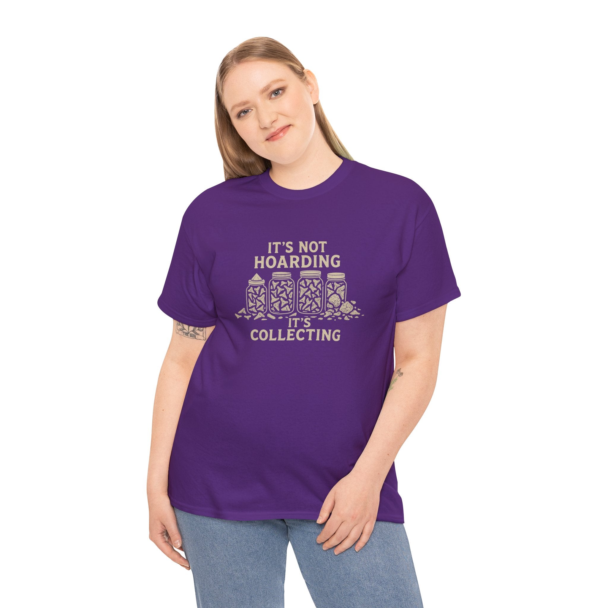 It's Not Hoarding, It's Collecting - Perfect T-shirt for Fossil collectors