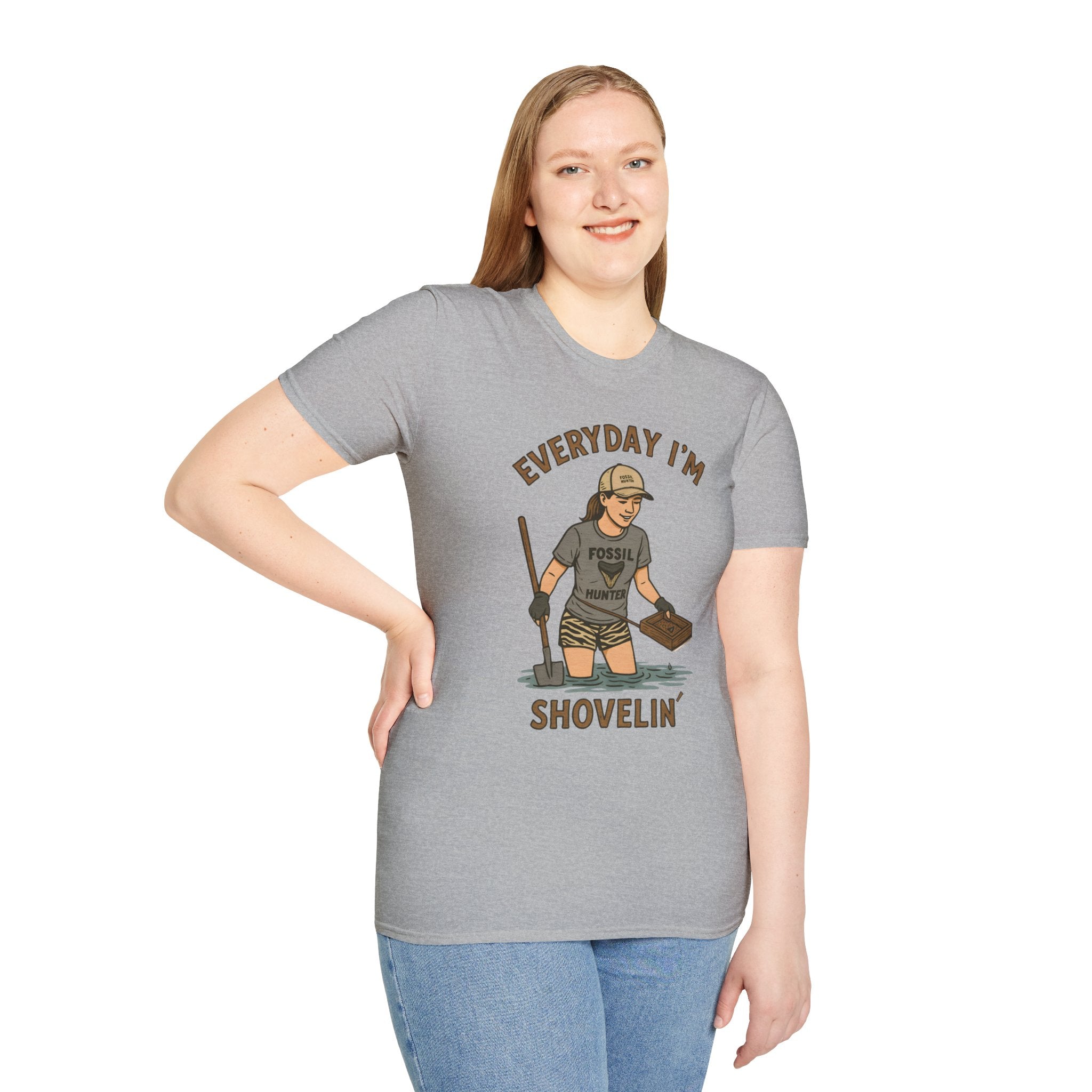 Everyday I'm Shovelin' - for women fossil hunters
