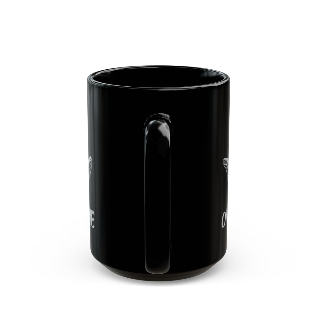 Enjoying Life One Sharks Tooth At a Time   -  Black Mug, Enjoying Life Mug, Coffee Cup Gift Sharks Tooth Hunter