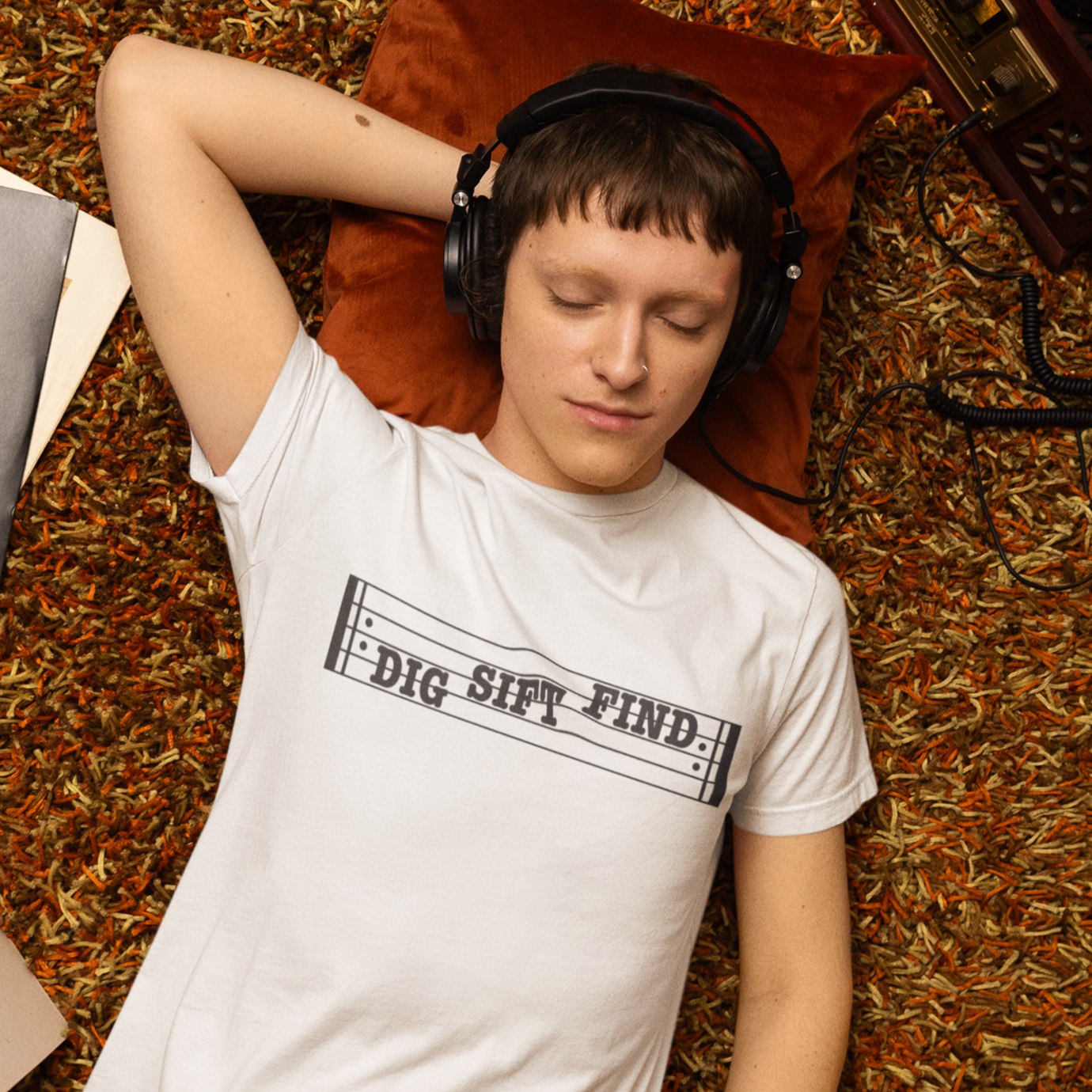 Dig Sift Find Repeat - Fitted Unisex Shirt